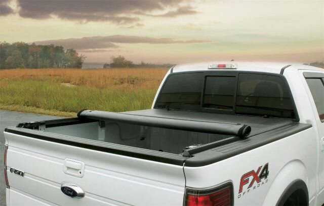 Lund Genesis Roll Up Soft Roll Up Truck Bed Tonneau Cover | 96093 | Compatible with - , 2019 Legacy/Limited Chevy/GMC Silverado/Sierra 6' 7" Bed (78.8") 2018