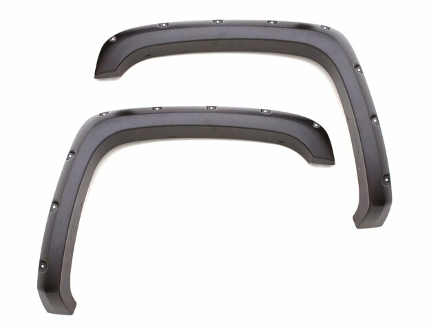 Lund RX605S RX-Jeep Rivet Style Smooth Fender Flare with Stainless Steel Bolts - 4 Piece