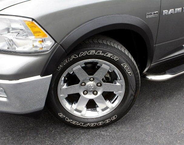 Lund SX202S Elite Series Black Sport Style Standard Front and Rear Fender Flare - 4 Piece