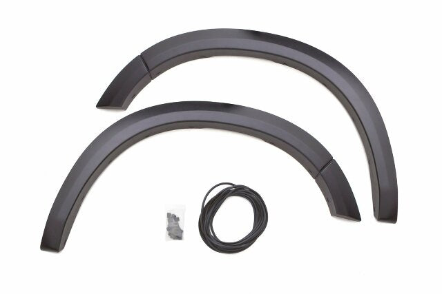 Lund SX203SB Elite Series Black Sport Style Standard Rear Fender Flare - 2 Piece