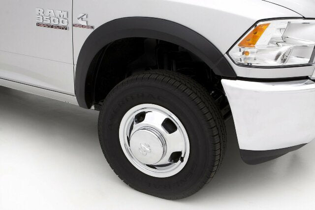 Lund SX310S Elite Series Black Sport Style Standard Front and Rear Fender Flare - 4 Piece