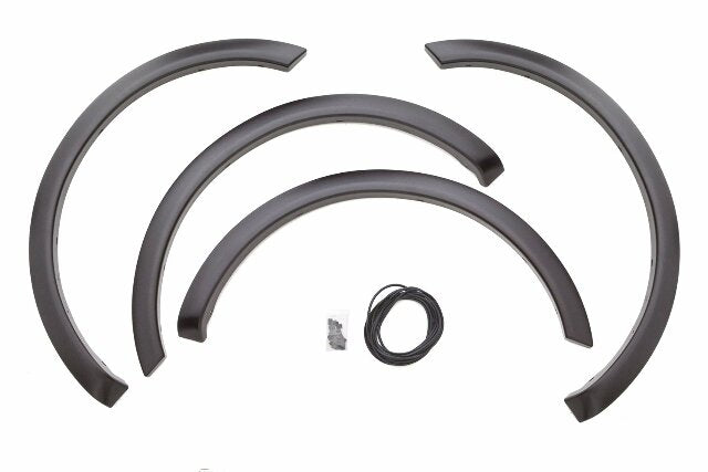 Lund SX313T Elite Series Black Sport Style Textured Front and Rear Fender Flare - 4 Piece
