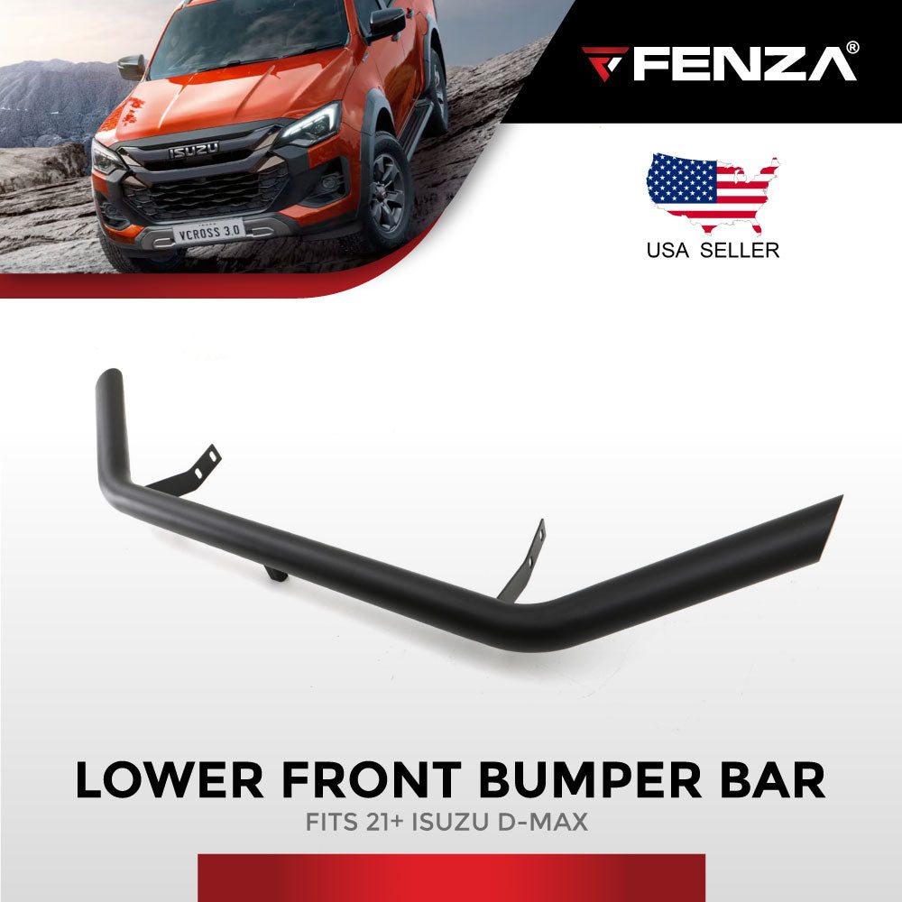 Lower Front Bumper Stainless Bar Compatible With Isuzu D-Max 21+