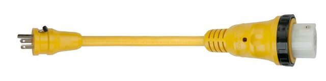 Marinco 50A to 15A RV Pigtail Adapter
