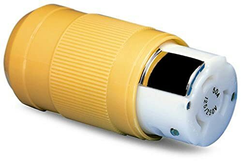 ParkPower by Marinco 6364CRV 50 Amp, 125/250V 3 Pole, 4 Wire Locking Female Connector