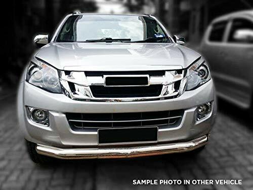 Lower front bumper guard for 2016-2018 mitsubishi triton l-200 stainless steel