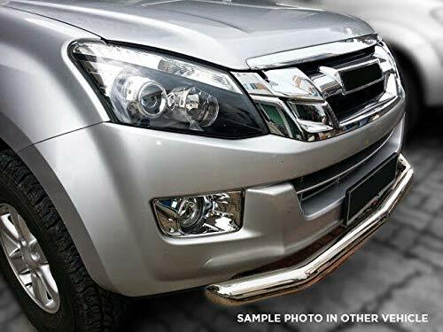 Lower front bumper guard for 2016-2018 mitsubishi triton l-200 stainless steel