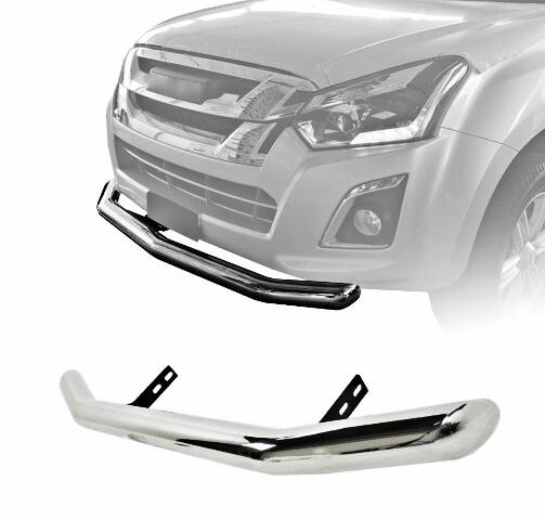 Lower front bumper guard for 2016-2018 mitsubishi triton l-200 stainless steel