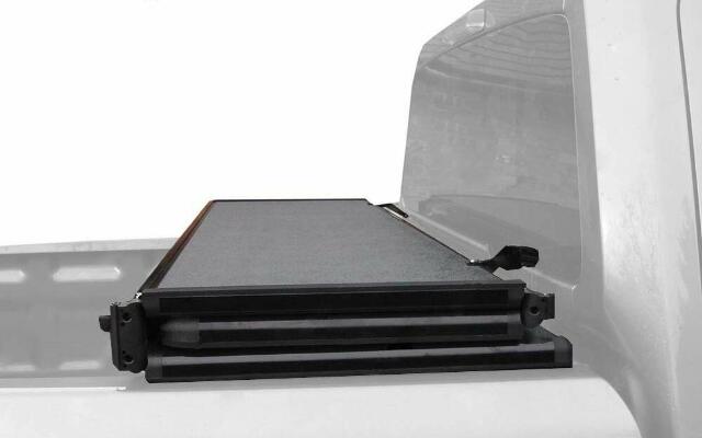 Hard Tri-Fold Tonneau Cover Compatible With Mitsubishi L-200 03-15 (Double Cab)