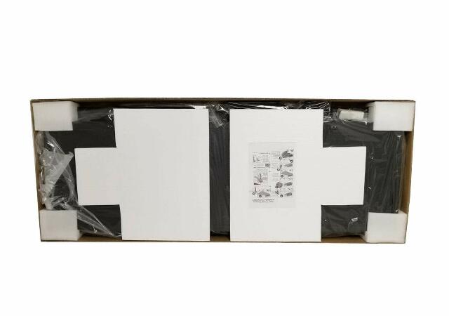 Hard Tri-Fold Tonneau Cover Compatible With Mitsubishi L-200 03-15 (Double Cab)