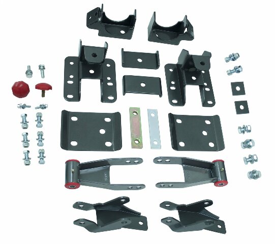 MaxTrac 201540 Axle Flip Kit 3-4 in. Adjustable Rear Flip Kit And Shock Extenders Axle Flip Kit