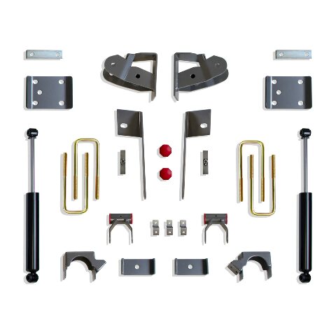 Maxtrac 201940 Rear Flip Kit With Hangers, (2) Maxtrac Shocks