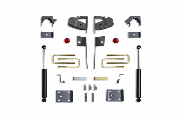 Maxtrac 201950 Rear Flip Kit & (2) Maxtrac Shocks