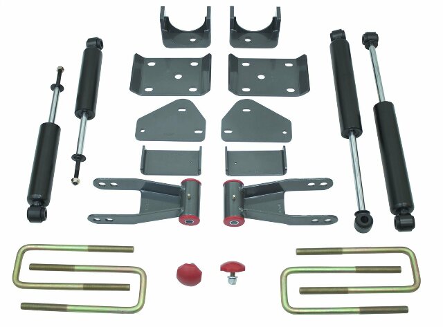 MaxTrac 202150 Axle Flip Kit Rear MaxTrac Front And Rear Shocks Axle Flip Kit