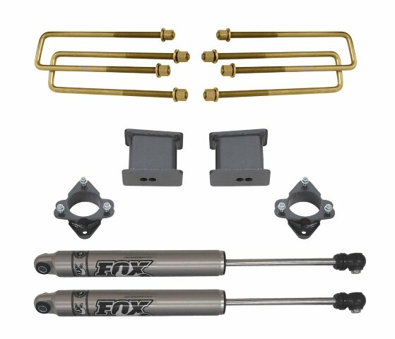 4"LIFT BLKS U-BOLTS FOX REAR SHOCKS