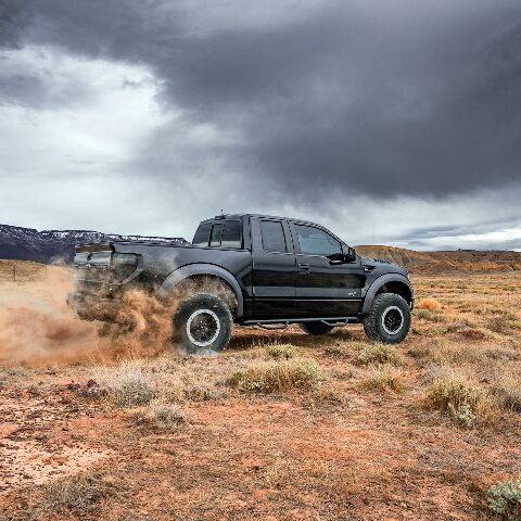 RealTruck Nerf Steps Compatible with Silverado/Sierra | Cab Length, Heavy Duty Steel, Textured Black | C0753RC-TX | Compatible with Chevrolet Silverado/GMC Sierra 1500, 2500/3500 Regular Cab 2007-2010