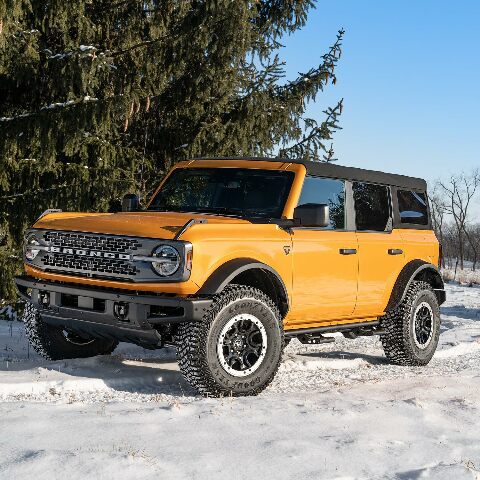 RealTruck RKR Step System Compatible with Silverado/Sierra | Cab Length, Tubular Steel, Textured Black | C144RKRCCS4 | Compatible with Chevrolet Silverado/GMC Sierra 1500 Classic Model Crew Cab, SRW Gas. 2014-2019