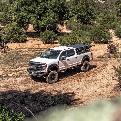 RealTruck EpYx Steps Compatible with RAM | Cab Length, Steel, Textured Black | EXD20MC-TX | Compatible with RAM 2500/3500 (New Body Style) Mega Cab, SRW/DRW Gas/Diesel 2019-2024