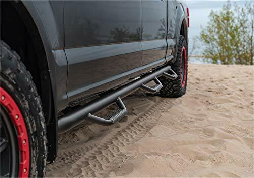 N-Fab Nerf Steps | Textured Black, Wheel-to-Wheel w/ Bed Access | F1797QC-6-TX | Compatible with Ford F-250 / F-350 Super Duty SuperCab 6.75' Standard Bed, SRW / DRW Gas / Diesel 2017-2023