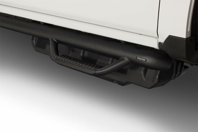 N-Fab Nerf Steps | Textured Black, Wheel-to-Wheel w/ Bed Access | F1797QC-6-TX | Compatible with Ford F-250 / F-350 Super Duty SuperCab 6.75' Standard Bed, SRW / DRW Gas / Diesel 2017-2023