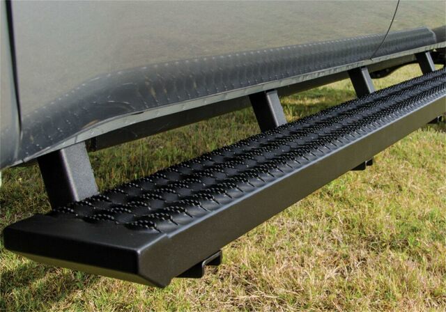 N-FAB Growler Fleet Cab Length Step, Textured Black | GFC17RC-TX | Compatible with Chevy-GMC 2500 / 3500 (Diesel) Regular Cab 17-18