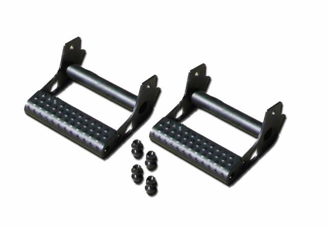 RealTruck RKR Detachable Steps (Sold In Pairs) | Textured Black | JPTS32 | Compatible With All RKR Rails by RealTruck.
