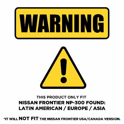 Lower Front Bumper Stainless Bar Compatible With Nissan Frontier 16+