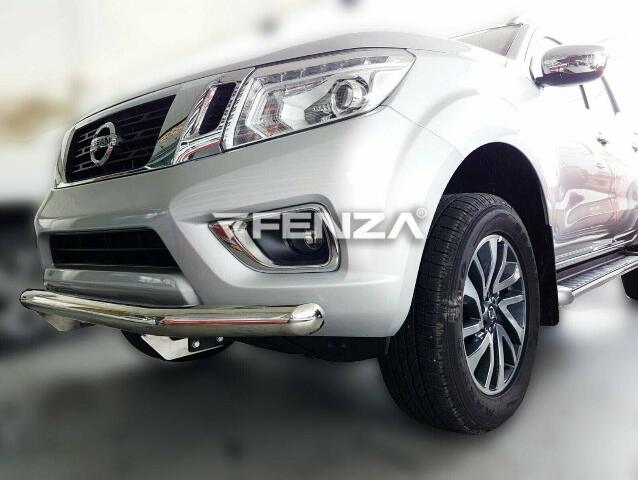 Lower Front Bumper Stainless Bar Compatible With Nissan Frontier 16+