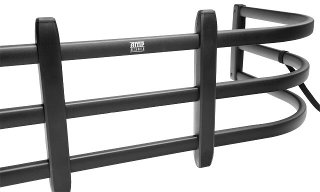 AMP Research 74813-01A Black BedXTender HD Max Truck Bed Extender for 2004-2019 Ford F-150 (Excludes 2004 F-150 Heritage), 2005-2008 Lincoln Mark LT, 2007-2019 Toyota Tundra, Standard Bed