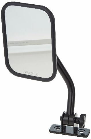 Rugged Ridge | Quick Release Mirror, Rectangular, Black | 11025.13 | Compatible with Jeep Wrangler 1997-2018