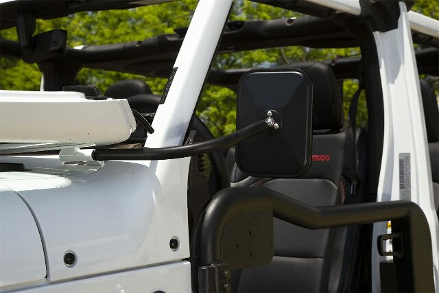 Rugged Ridge Trail Mirrors Compatible with Jeep Wrangler/Gladiator | 11025.26 | Compatible with Jeep Wrangler JL; Jeep Gladiator JT 2020-2025
