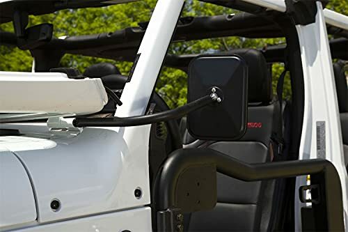 Rugged Ridge Trail Mirrors Compatible with Jeep Wrangler/Gladiator | 11025.26 | Compatible with Jeep Wrangler JL; Jeep Gladiator JT 2020-2025