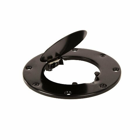 Rugged Ridge | Gas Cap Door, Non-Locking, Black | 11229.01 | Compatible with Jeep Wrangler TJ 1997-2006