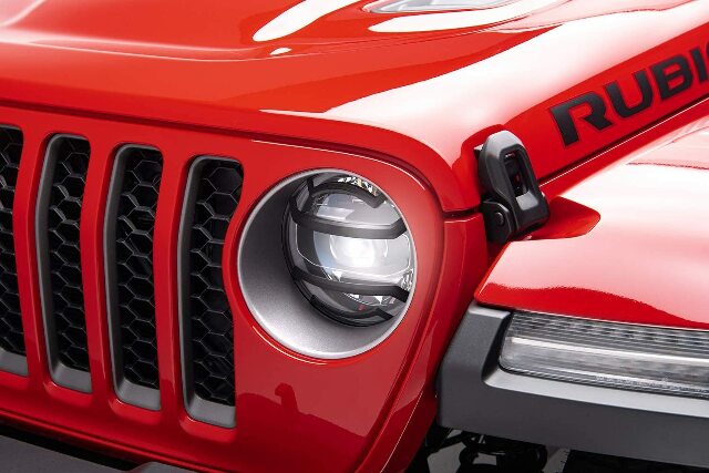 Rugged Ridge 11230.21 Elite Euro Guard Kit, Headlight, Black; 18-Current Jeep Wrangler / 20-Current Gladiator