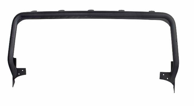 Rugged Ridge | Light Bar, Windshield Mounted, Textured Black | 11232.21 | Compatible with Jeep Wrangler JK 2007-2018
