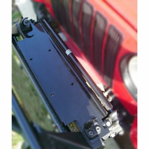 Rugged Ridge | Winch Mounting Plate | 11238.10 | Compatible with Jeep Wrangler YJ/TJ 1987-2006
