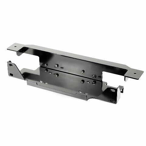 Rugged Ridge | Winch Mounting Plate, Stamped Bumper, Steel | 11543.15 | Compatible with Jeep Wrangler JK 2013-2018