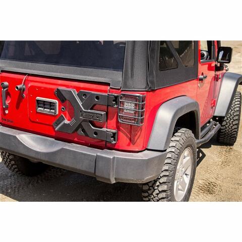 Rugged Ridge 11546.51 HD Tire Carrier Hinge Casting; 07-18 Jeep Wrangler JK