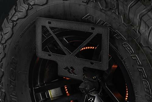 Rugged Ridge 11585.25 Tag Relocation Bracket, Rear, 18-Current Jeep Wrangler JL