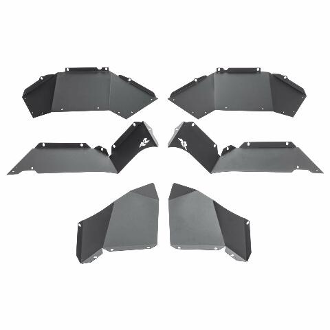 Rugged Ridge Inner Fender Liners Compatible with Jeep Wrangler JL | Rear | 11615.62 | Compatible with Jeep Wrangler JL 2018-2025