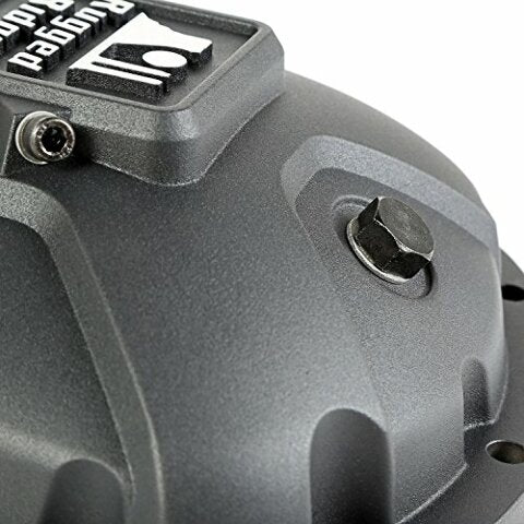 Rugged Ridge | Boulder Aluminum Differential Cover, Black | 16595.13 | Compatible with Dana 30