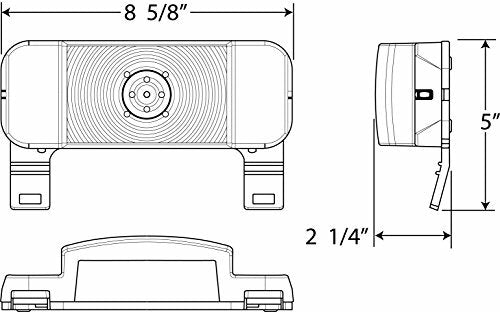 Optronics RVSTLB61P Red LED Tail Light