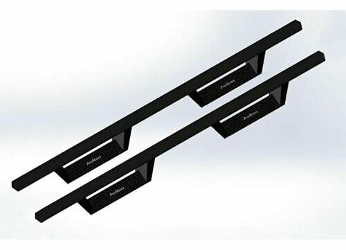 ProMaxx Automotive DROP-601 Drop Steps Compatible with Jeep Wrangler - Steel