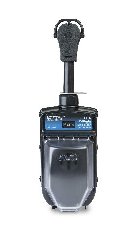 Progressive Industries Portable RV Surge Protector, 50 Amp EMS with Integrated Display, Fault Detection, and All Weather Shield Assembly - EMS-PT50X