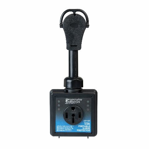 Progressive Industries SSP-50X Portable RV Surge Protector, 50 Amp with Fault Detection