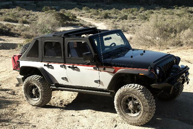 Rampage 139835 Trailview Frameless Soft Top; Black Diamond; w/Tinted Windows/Door Surrounds;