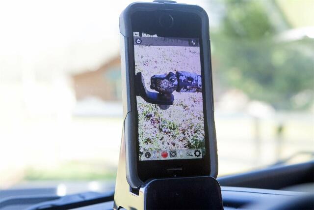 RAMPAGE PRODUCTS Poartble Wi-Fi Backup Camera | Black/Silver, 12V, USB Connector | 7710 | Universal Compatible with