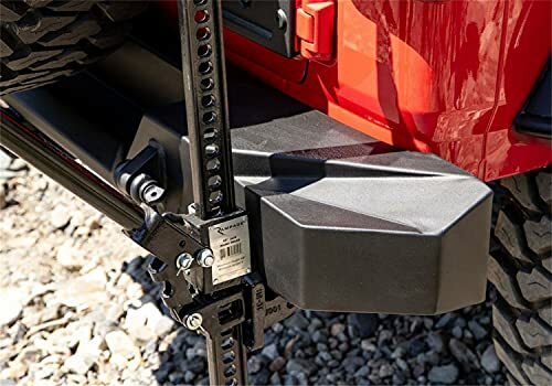 RAMPAGE PRODUCTS Trail Recovery Jack | 40" Max Lifting Height , Steel, Black | 86654 | Universal Compatible with