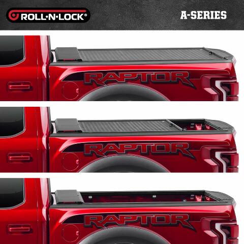RealTruck Roll-N-Lock A-Series Retractable Truck Bed Tonneau Cover | BT401A | Compatible with - Dodge Ram 1500/2500/3500, Does Not Compatible with w/ Multi-Function (Split) Tailgate 5' 7" Bed (67.4") 2025
