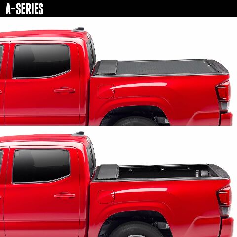 RealTruck Roll-N-Lock A-Series Retractable Truck Bed Tonneau Cover | BT571A | Fits 2007 - 2021 Toyota Tundra (w/o OE track system or Trail Edition) 6' 7" Bed (78.7")